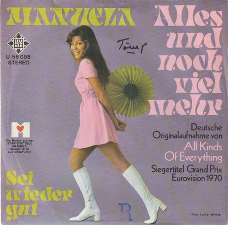 Manuela - Alles und noch viel mehr + Sei wieder gut (Vinylsingle)