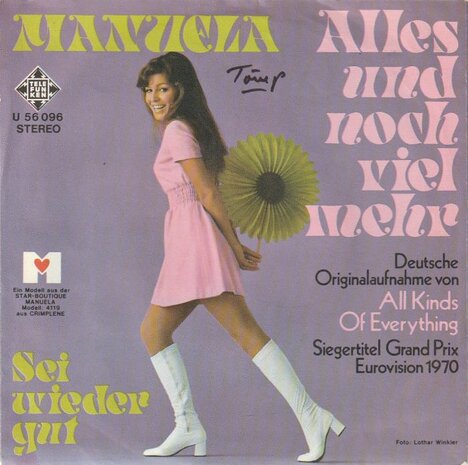 Manuela - Alles und noch viel mehr + Sei wieder gut (Vinylsingle)