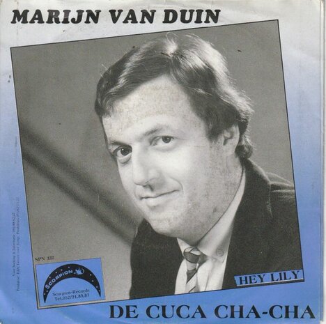 Marijn van Duin - De Cuca Cha-Cha + Hey Lily (Vinylsingle)