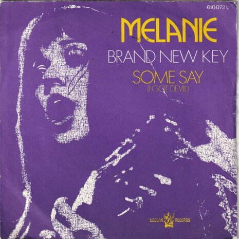 Melanie - Brand new key + Some say (Vinylsingle)