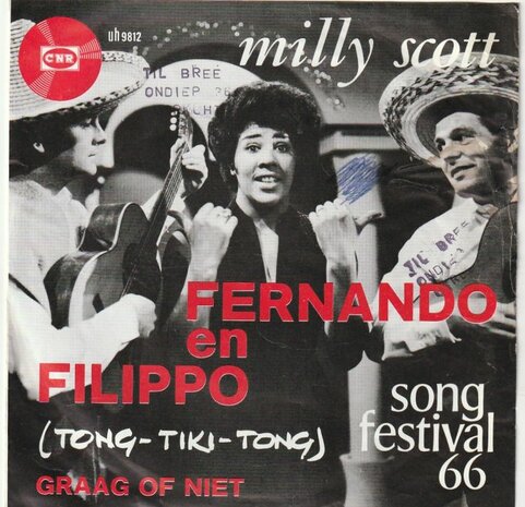 Milly Scott - Fernando en Filippo + Graag of niet (Vinylsingle)