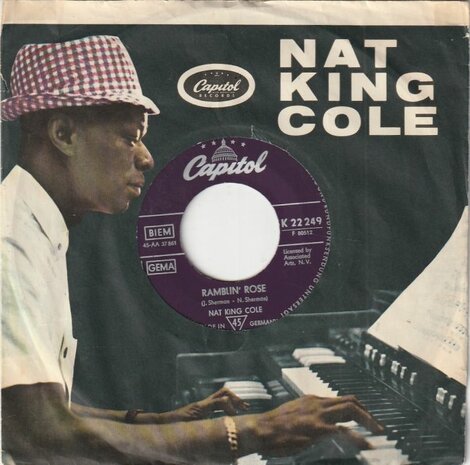 Nat King Cole - Ramblin'  Rose + Coo Coo Roo Coo Coo Paloma (Vinylsingle)