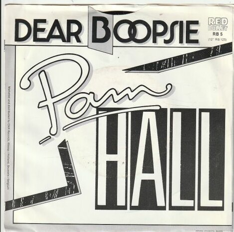 Pam Hall - Dear Boopsie + Not only your wife (Vinylsingle)