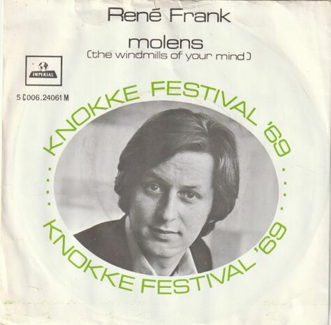 Rene Frank - Molens + Nacht op de wereld (Vinylsingle)