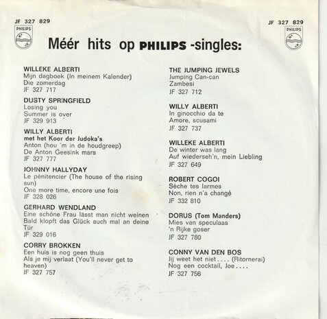 Ronnie Tober - Geweldig + Kip in 't water (Vinylsingle)