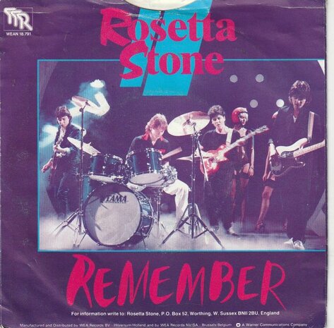 Rosetta Stone - Remember + London Girls (Vinylsingle)