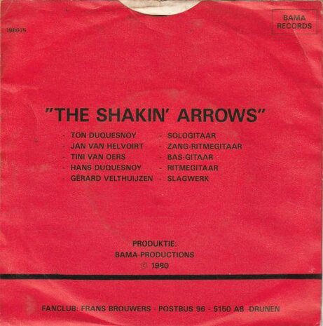 Shakin' Arrows - Spanish hunter + Paradise for two (Vinylsingle)