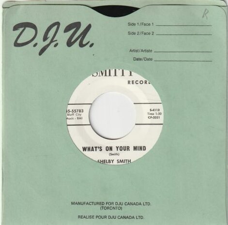 Shelby Smith - What's On Your Mind + Rocking Mama (Vinylsingle)