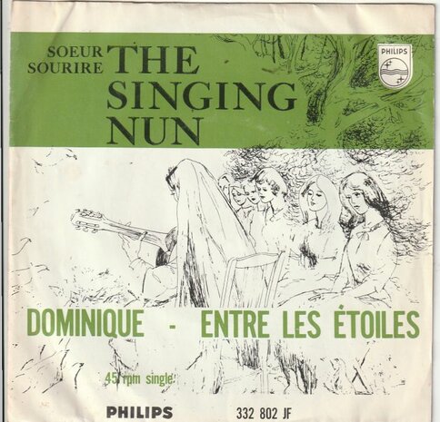 Singing Nun - Dominique + Entre les etoiles (Vinylsingle)