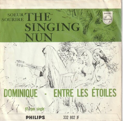 Singing Nun - Dominique + Entre les etoiles (Vinylsingle)