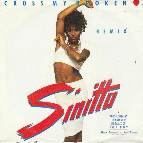 Sinitta - Cross my broken heart + Toy boy (Vinylsingle)