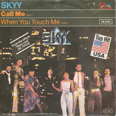 Skyy - Call me + Girl in blue (Vinylsingle)