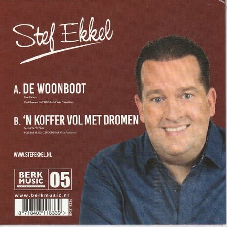 Stef Ekkel - De Woonboot + Een Koffer Vol Met Dromen (Vinylsingle)