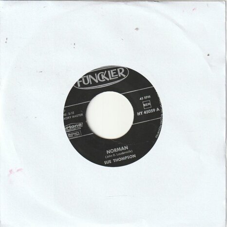 Sue Thompson - Norman + Never love again (Vinylsingle)