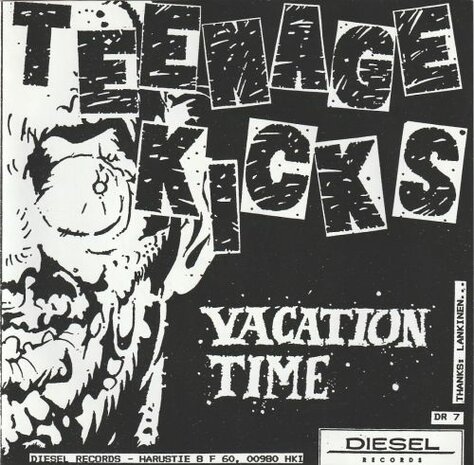 Teenage Kicks - Comics Freak + Vacation time (Vinylsingle)