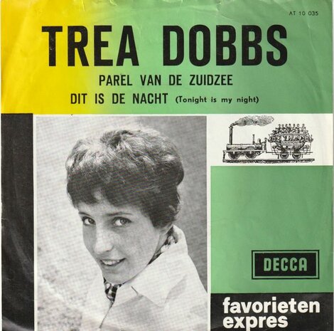 Trea Dobbs - Parel van de Zuidzee + Dit is de nacht (Vinylsingle)