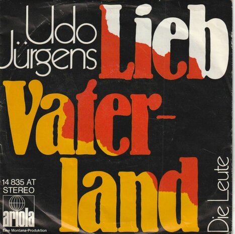 Udo Jurgens - Lieb vaterland + Die leute (Vinylsingle)