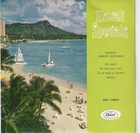 Webley Edwards - Hawaii Specials (EP) (Vinylsingle)