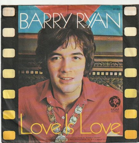 Barry Ryan - Love is love + I'll be on my way. dear (Vinylsingle)