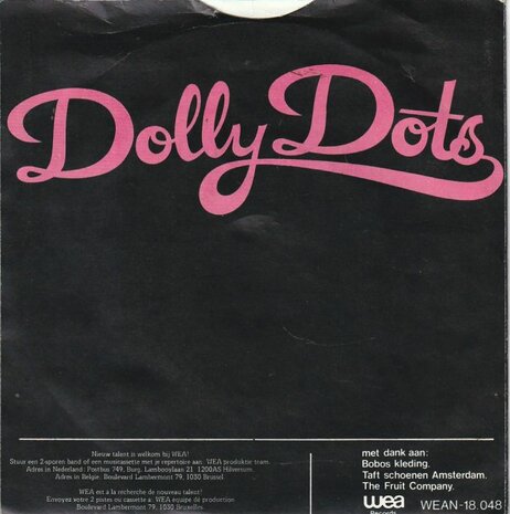 Dolly Dots - Tell it all about boys + Jerry (Vinylsingle)