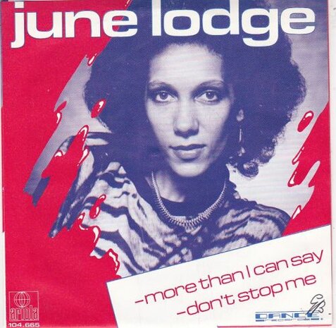 June Lodge - More than I can say + Don't stop me (Vinylsingle)