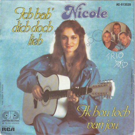 Nicole - Ich hab dich doch lieb + Ik hou toch van jou (Vinylsingle)