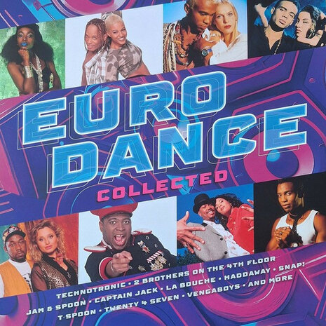 VARIOUS - EURO DANCE COLLECTED (Vinyl LP)