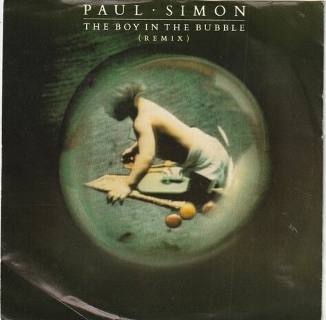 Paul Simon - The boy in the bubble + Hearts and bones (Vinylsingle)