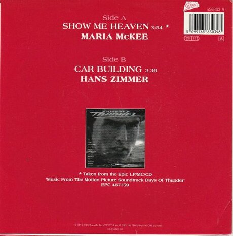 Maria McKee / Hans Zimmer - Show me heaven + Car building (Vinylsingle)