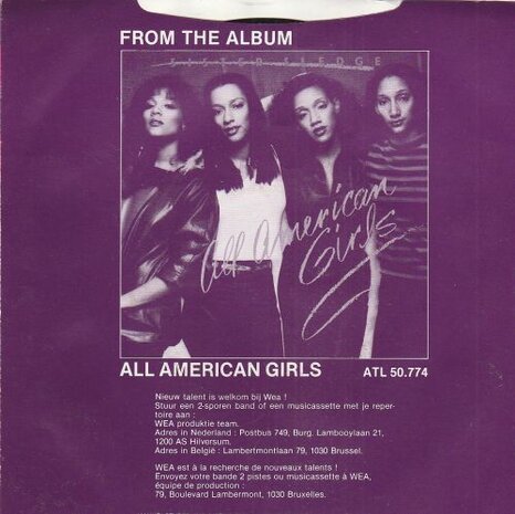 Sister Sledge - He's just a runaway + If you really want me (Vinylsingle)