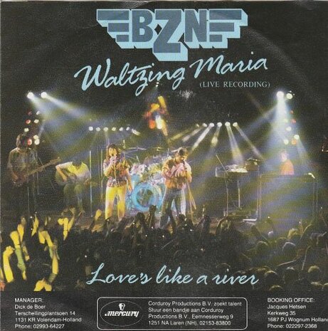 BZN - Waltzing Maria + Love's like a river (Vinylsingle)