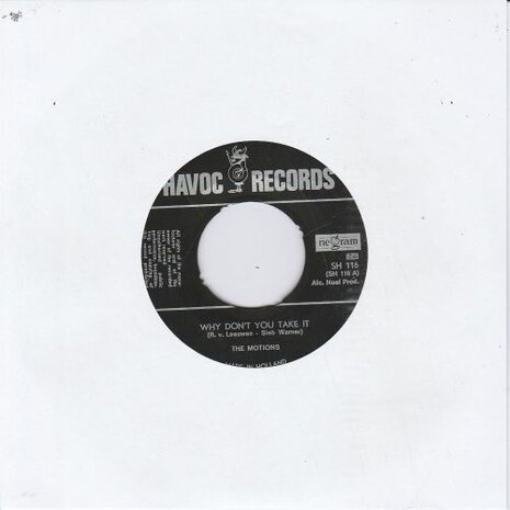 Motions - Why don't you take it + My love is growing (Vinylsingle)