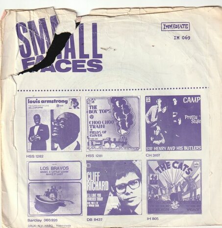 Small Faces - The Univeral + Donkey rides a penny a throw (Vinylsingle)