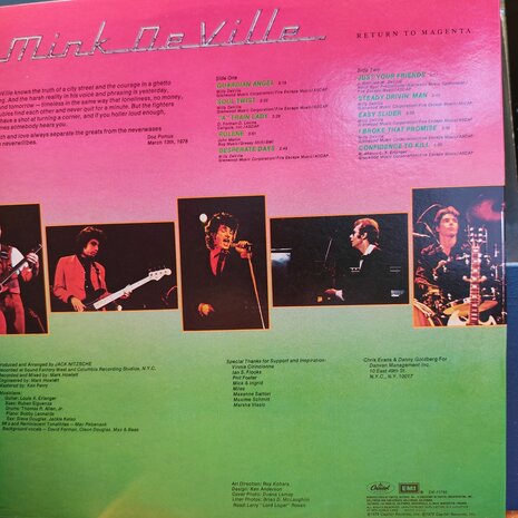 Mink Deville - Return To Magenta (Vinyl LP)