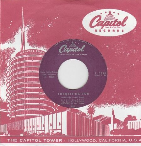 Dean Martin - Return to me + Forgetting you (Vinylsingle)