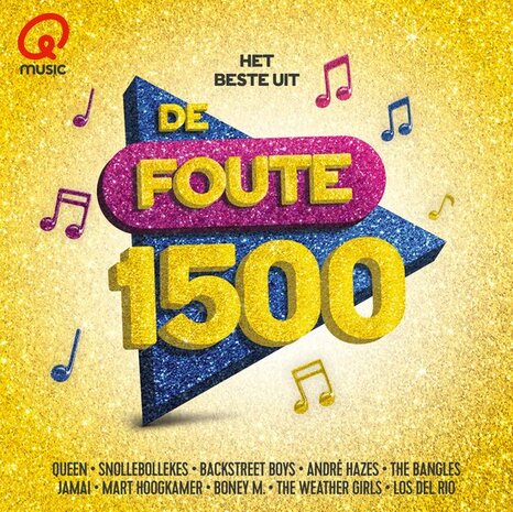 VARIOUS - DE FOUTE 1500 EDITIE 2023 (Vinyl LP)