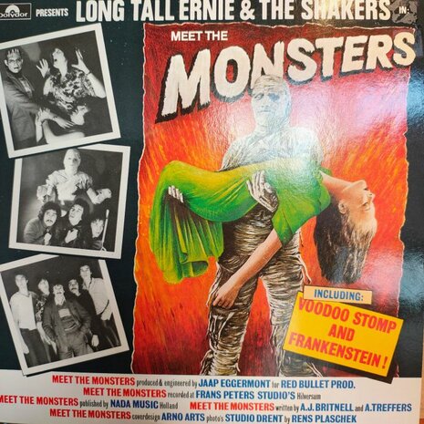 Long Tall Edrnie & The Shakers - Meet The Monsters (Vinyl LP)