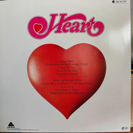 Heart - Dreamboat Annie (Vinyl LP)