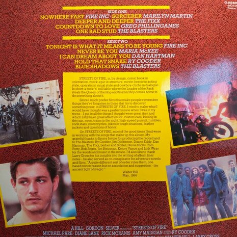 Soundtrack - Streets Of Fire (Vinyl LP)