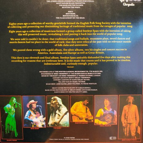 Steeleye Span - Live At Last (Vinyl LP)