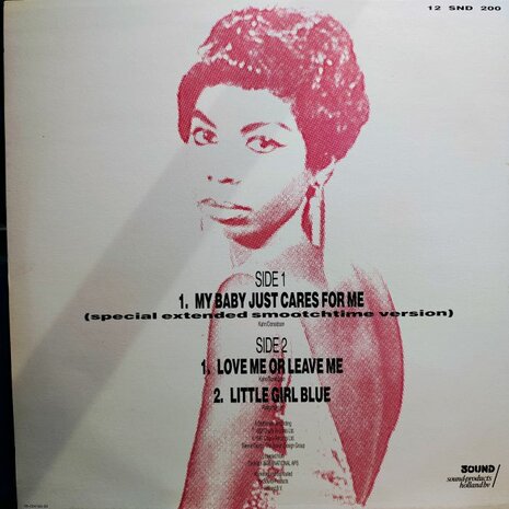 Nina Simone - My Baby Just Cares For Me (Vinyl LP)