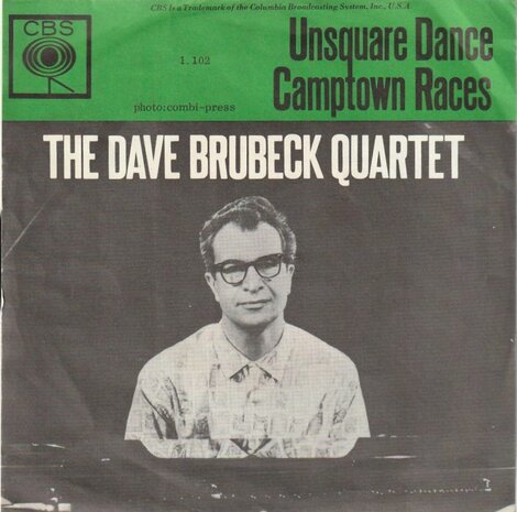 Dave Brubeck - Unsquare dance + Camtown races (Vinylsingle)