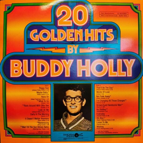 Buddy Holly - 20 Golden Hits (Vinyl LP)