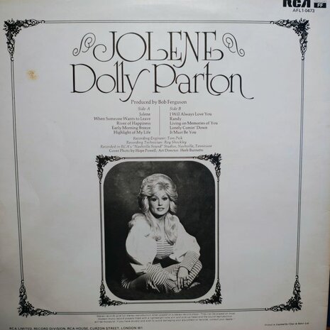 Dolly Parton - Jolene (Vinyl LP)