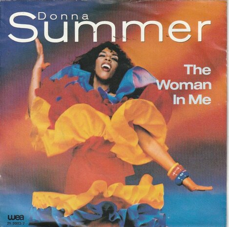 Donna Summer - The woman in me + Livin' in America (Vinylsingle)