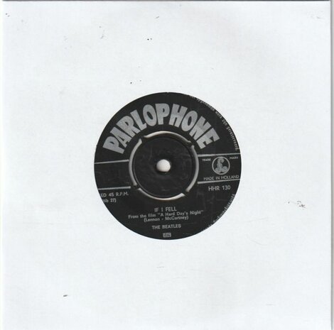 The Beatles - If I fell + And I love her (Vinylsingle)