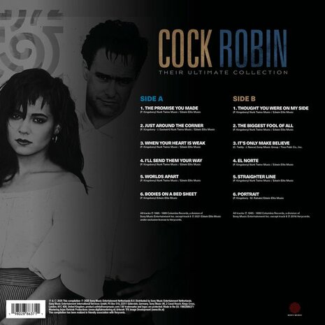 COCK ROBIN - THEIR ULTIMATE COLLECTION (Vinyl LP)