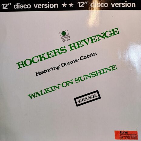 Rockers Revenge - Walkin' On Sunshine (Vinyl LP)